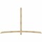 Ekena Millwork Bellingham Rough Sawn Timber Gable Bracket, Douglas Fir, 108"W x 68"H x 2"D x 4"F, 15/12 Pitch GBW108X68X0204BEL00RDF - alternate 1